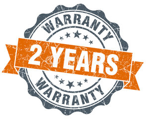 2 years warranty 2